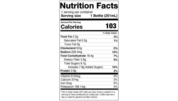 RTD_Nutrition Label-Oatmilk